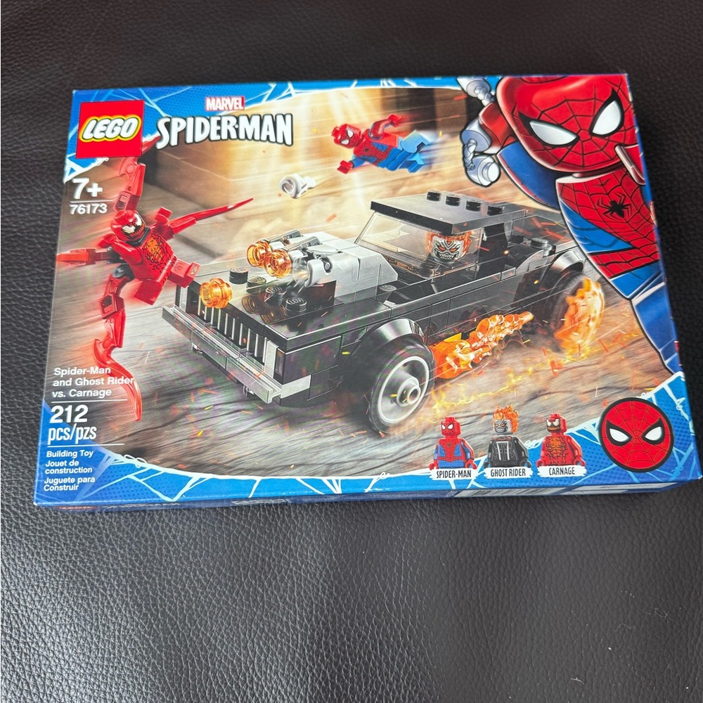 NIB LEGO Marvel Spider-Man Ghost Rider Set - Black and Red